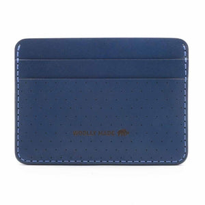 Wallet – Half-Size Perforated Leather (Assorted Colors) by Woolly Made