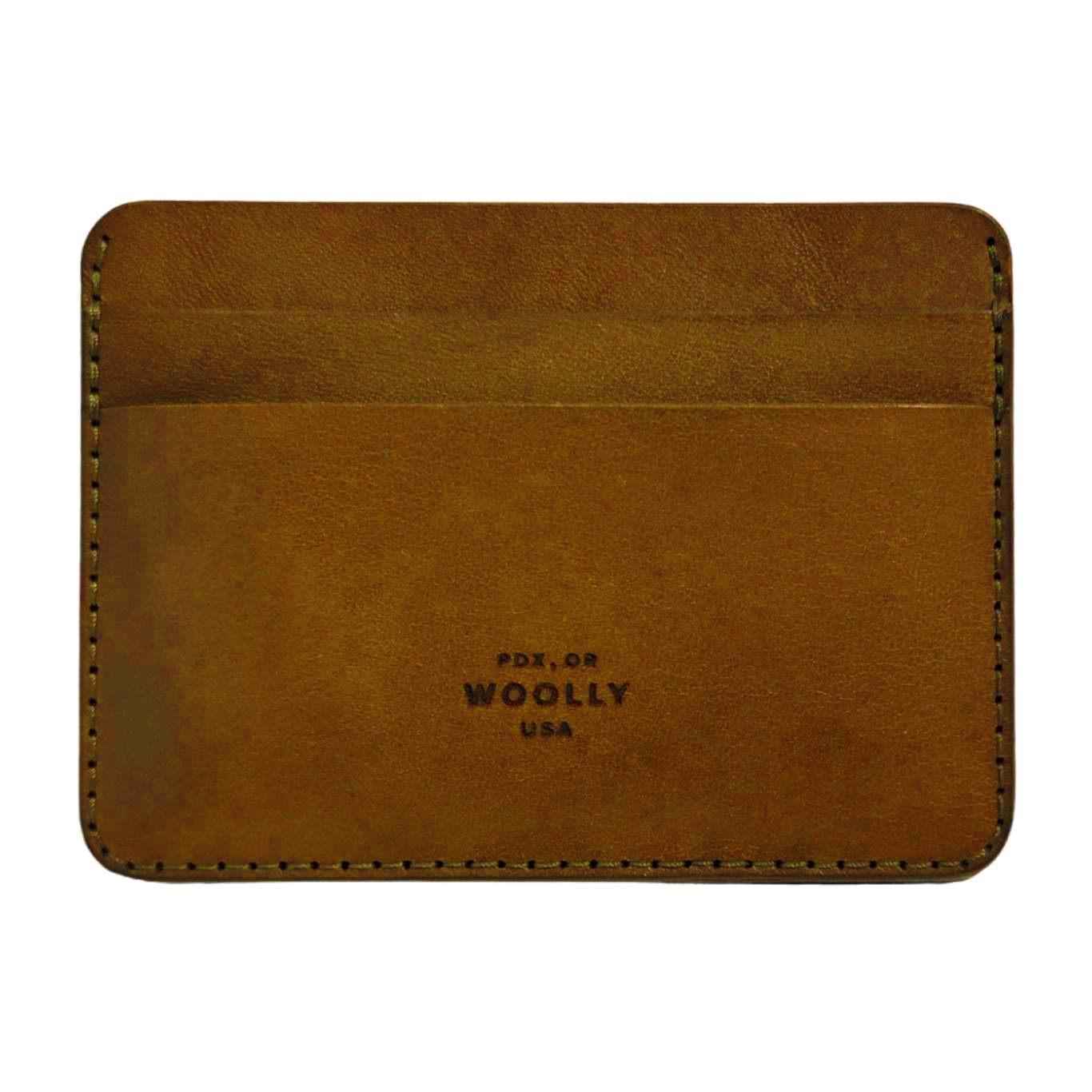 Woolly Made Leather Wallets Combine Modern and Traditional Techniques