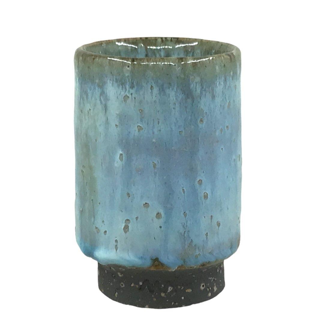 Cup - Large Hydrangea Iga-yaki by Asemi Co.