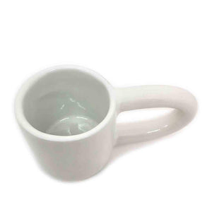 Mug - Sturdy Mug in Gloss White by Guten Co.