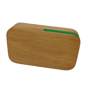 Wooden Sound System - Mint Green Speaker by Bitti Gitti Design Workshop