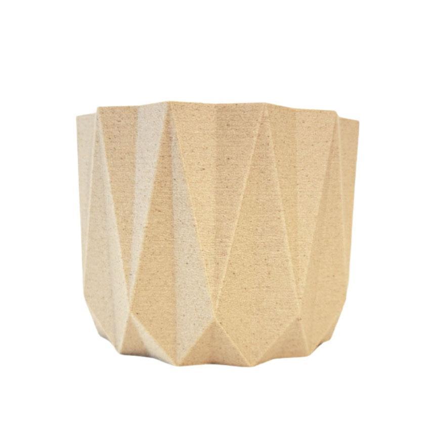 Planters - Medium Origami (Natural) by Minimum Design
