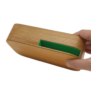 Wooden Sound System - Mint Green Speaker by Bitti Gitti Design Workshop