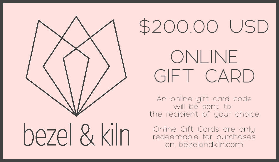 Bezel & Kiln - Online Gift Cards