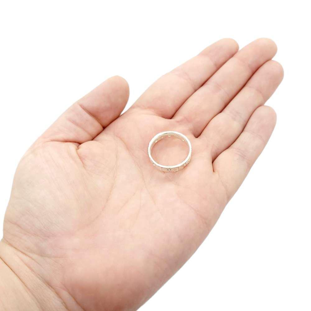 Ring - Size 8 - Nova Eternity (Bright Sterling Silver, Diamond) (Last One!) by Corey Egan