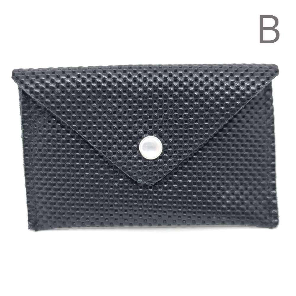 Wallet - Snap Card Case in Reclaimed Leather (Assorted Colors) by Crystalyn Kae