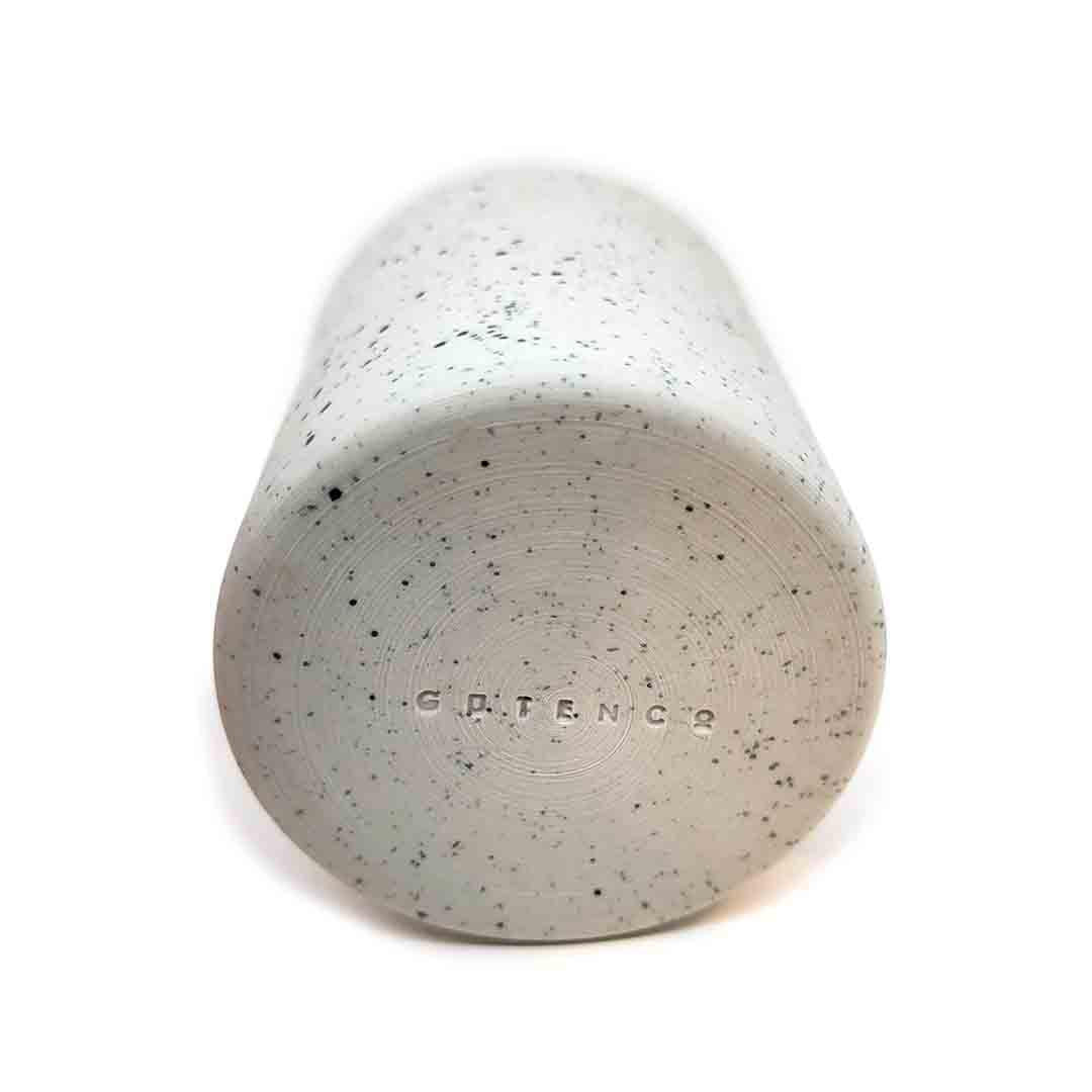Cup - Speckle Tumbler in White by Guten Co.