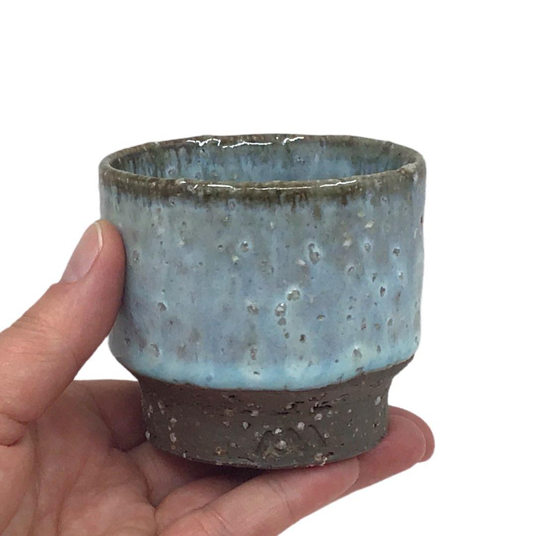 Cup - Small Hydrangea Iga-yaki by Asemi Co.