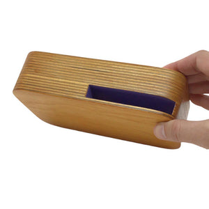 Wooden Sound System - Coaster Purple Speaker by Bitti Gitti Design Workshop