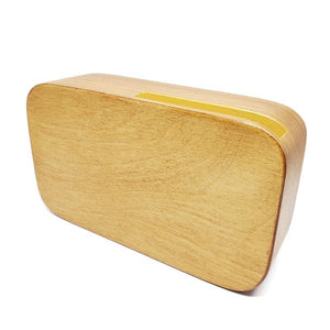 Wooden Sound System - Yolk Yellow Speaker by Bitti Gitti Design Workshop