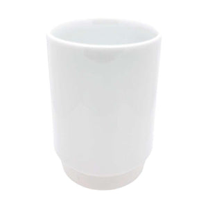 Cup - Large Hasami-yaki in Pure White by Asemi Co.